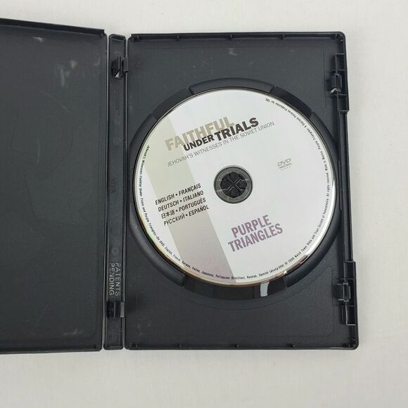 Faithful Under Trials / Purple Triangles DVD Jehovah’s Witnesses Soviet Union Mu - Picture 2 of 3